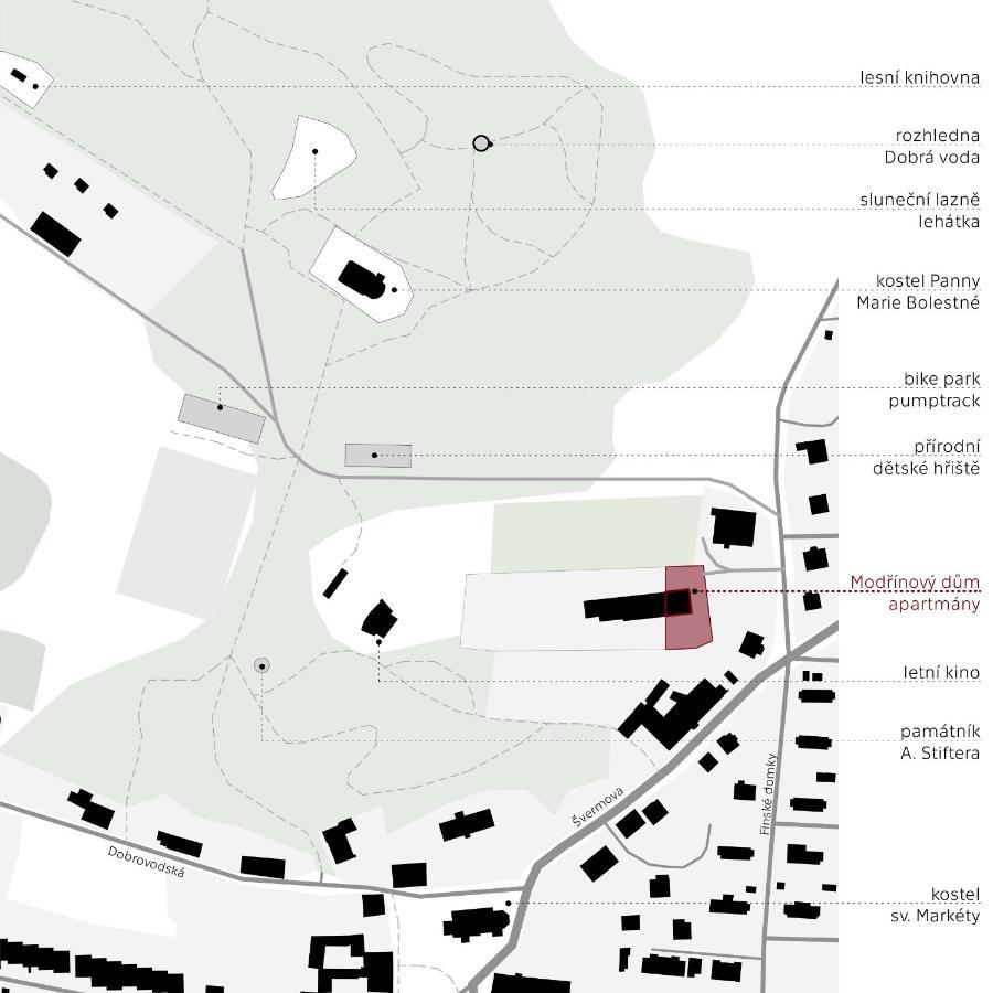 Apartmany Modrinovy Dum Horní Planá Dış mekan fotoğraf